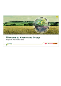 Kverneland Group Corporate Presentation (pdf)